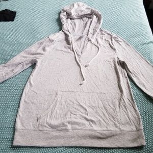 Light weight gray hoodie